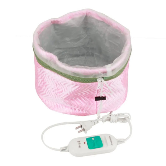 Electric Hair Thermal Treatment Beauty Steamer SPA Nourishing Hair Care Cap Waterproof Anti-Electricity Control Heating